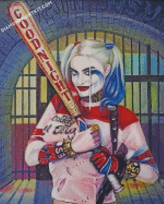 harley quinn Movie diamond paintings