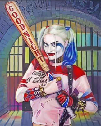 harley quinn Movie diamond painting