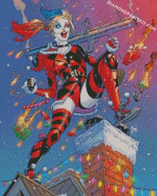 harley quinn comic art diamond paintings