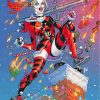 harley quinn comic art diamond painting