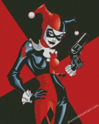 harley quinn illustration Art diamond paintings