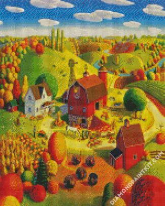 Harvest Time diamond painting