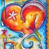 heart diamond painting