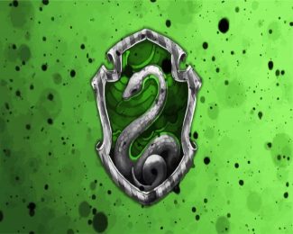 Hogwarts Harry Potter Slytherin diamond painting