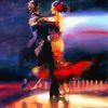 impressionist couple dancers diamond painting