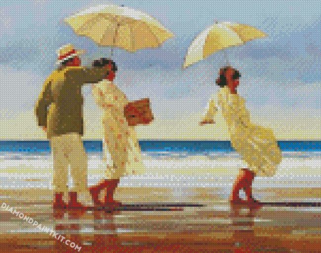 jack vettriano the Picnic Party diamond paintings