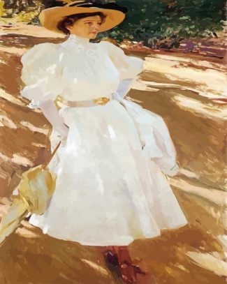 Joaquin Sorolla Maria At La granja diamond painting