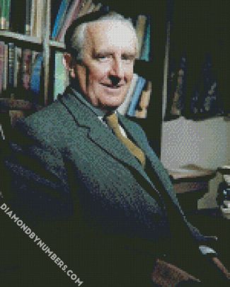 Jrr Tolkien diamond painting