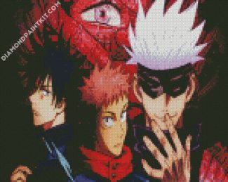 Jujutsu Kaisen Anime diamond painting