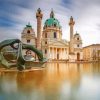 karlskirche Churche Vienna Austria diamond painting