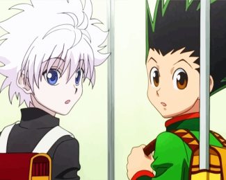 killua And Gon Anime Characters diamond painting