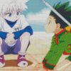 killua And Gon Hunter x Hunter diamond paintings