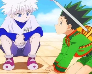 killua And Gon Hunter x Hunter diamond painting