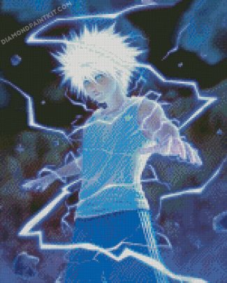 killua Hunter x hunter anime diamond paintings