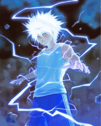 killua Hunter x hunter anime diamond painting