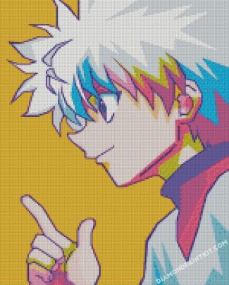 killua Pop Art diamond paintings