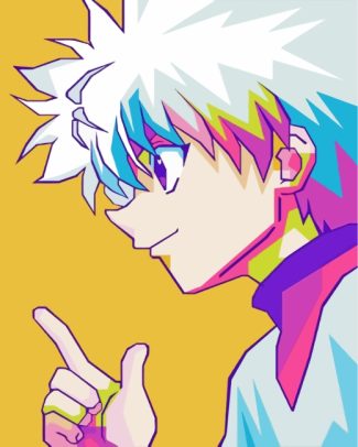 killua Pop Art diamond painting