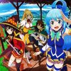 Konosuba Anime Serie diamond painting