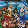 Konosuba Anime Serie diamond painting