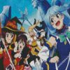 Konosuba Characters diamond painting