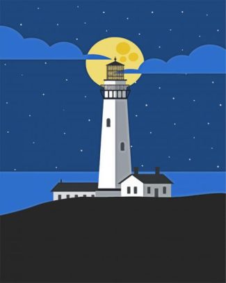 lighthouse diamond painting