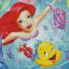 little mermaid and friends diamond paintings