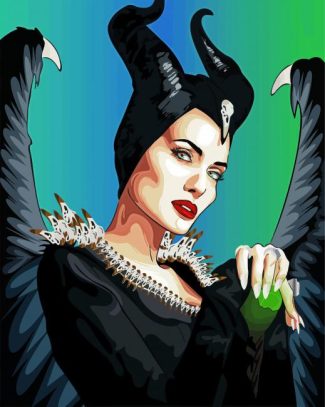 maleficent Art diamond painting