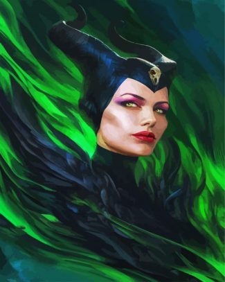 maleficent Villain diamond painting