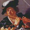 The Flute Player diamond painting