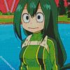 Mha Tsuyu Asui Froppy diamond painting