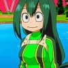 Mha Tsuyu Asui Froppy diamond painting