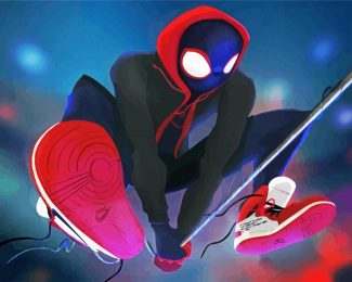 miles morales Spider Man diamond painting