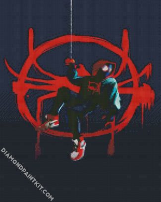 miles morales Spider diamond paintings