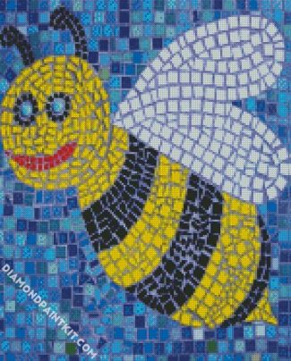 mosaic Bee diamond paintings