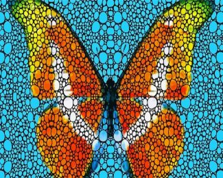 mosaic Butterfly diamond painting