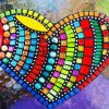 mosaic Heart diamond painting