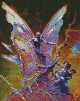 Mothman Frank Frazetta diamond painting