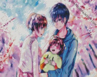 Nagisa Furukawa Tomoya Okazaki Clannad Characters diamond painting