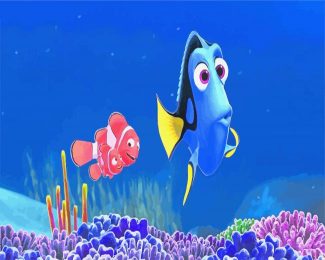 Nemo And Dory diamond painting