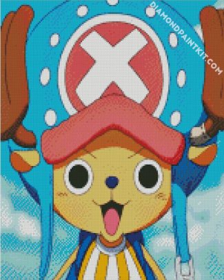 One Piece Chopper diamond painting