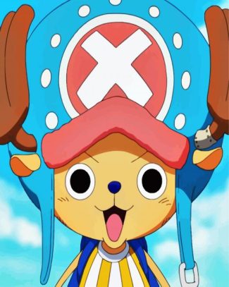 One Piece Chopper diamond painting