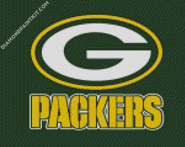 Packers Football Logo diamond painting