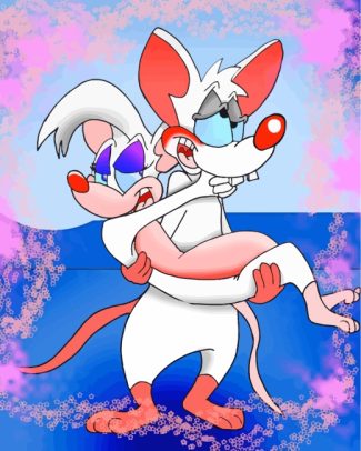 pinky and billie diamond painting