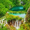 Plitvice Lakes National Park Croatia diamond painting