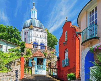 Portmeirion Wales diamond painting