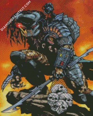 Predator Game diamond painting