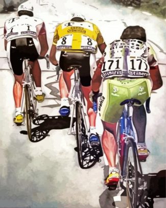 procycling diamond painting