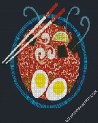 Ramen Noodles diamond painting