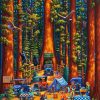 Redwood National Park diamond Painting