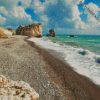 rock of aphrodite Petra tou Romiou Cyprus diamond paintings